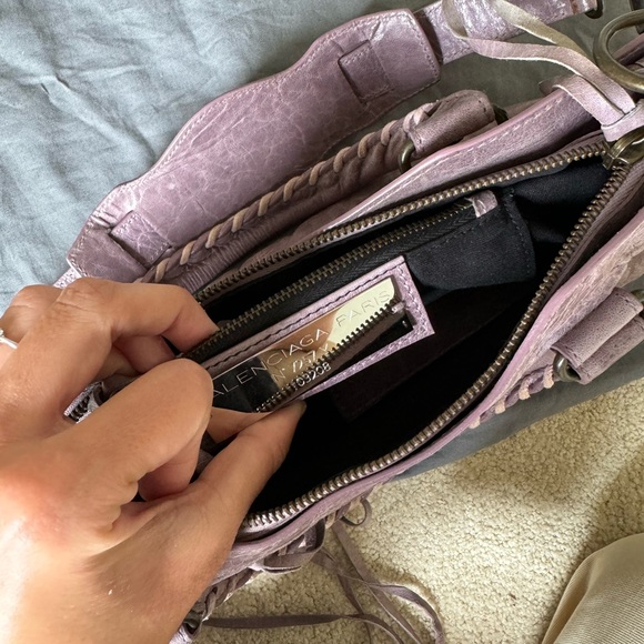 Balenciaga First Bag Lavender - Picture 5 of 7